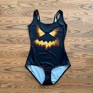 BlackMilk Jack O Lantern Swimsuit